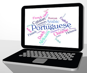 Image showing Portuguese Language Means Foreign Portugal And Speech