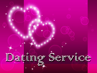 Image showing Dating Service Means Www Assistance And Online