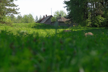 Image showing Russian village
