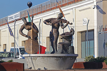 Image showing Monument to Antonio Vivaldi Venice