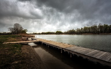 Image showing Small river flowing