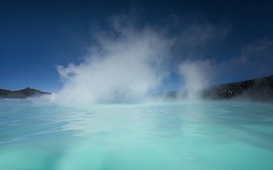 Image showing Blue lagoon Iceland