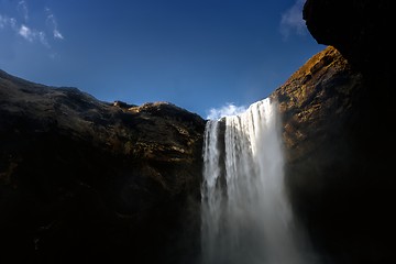 Image showing Waterfall in Iceland