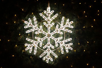 Image showing Christmas Background closeup