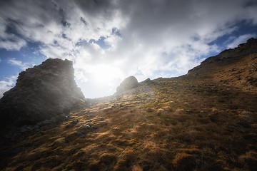 Image showing Scenic mountain landscape shot