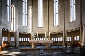 Image showing Exterior of a church, Iceland