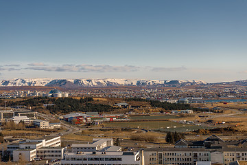 Image showing Reykjavik from above