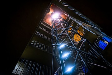 Image showing Clock tower interior