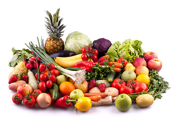 Image showing Fruits and vegetables