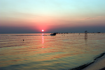 Image showing Sunset