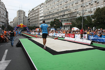 Image showing  Long jump runway