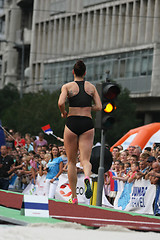 Image showing Long jump competition