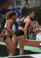 Image showing Long jump competition