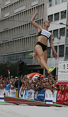 Image showing Long jump competition