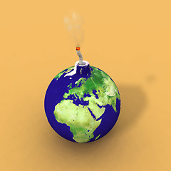 Image showing earth bomb