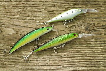 Image showing wobbler bait for fishing 