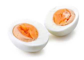 Image showing freshly boiled egg