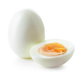 Image showing freshly boiled egg