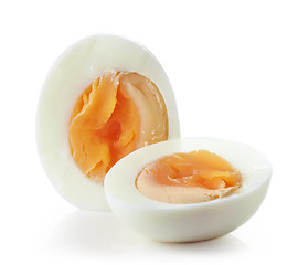 Image showing freshly boiled egg