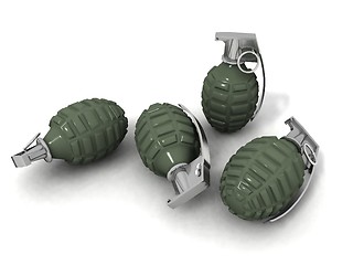 Image showing hand grenades