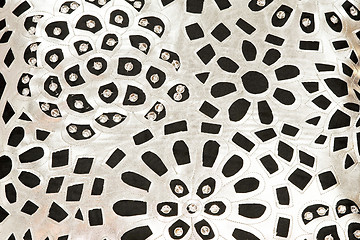 Image showing Metallic pattern