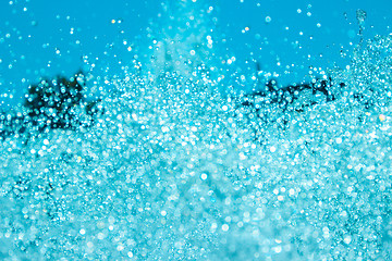 Image showing blue water background