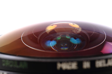 Image showing lens of photo camera (objective) 