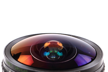 Image showing lens of photo camera (objective) 