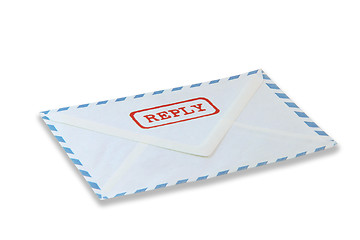 Image showing reply mail