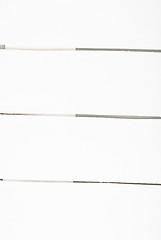 Image showing white painted wood texture