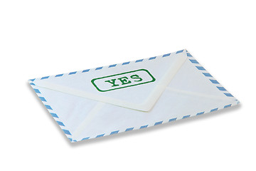 Image showing yes mail