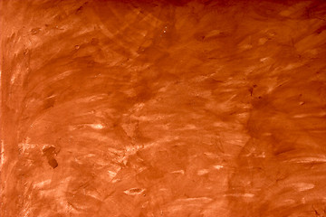 Image showing Orange wall background