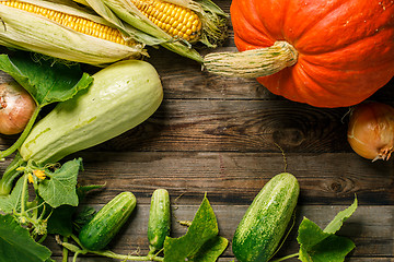 Image showing Different raw vegetables