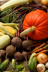 Image showing Farmers vegetable market