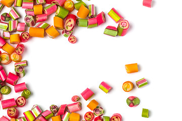 Image showing The colorful jelly candies