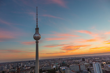 Image showing Panoramic view of Berlin, Germany.