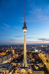 Image showing Panoramic view of Berlin, Germany.