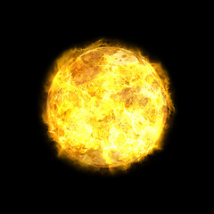 Image showing the sun in space