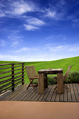 Image showing Beautiful outdoor space