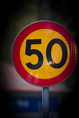 Image showing speed limit