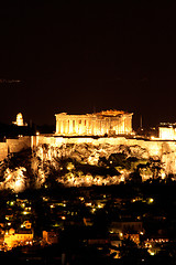 Image showing lights of parthenon