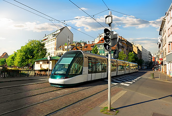 Image showing Tram in Strasbourg