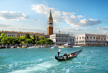 Image showing Belltower in Venice