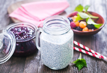 Image showing chia pudding