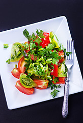 Image showing fresh salad