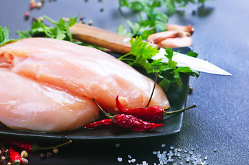 Image showing chicken fillet