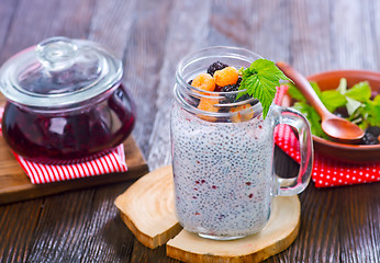 Image showing chia pudding