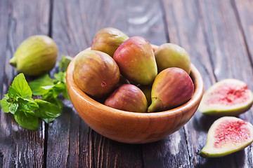 Image showing fresh figs