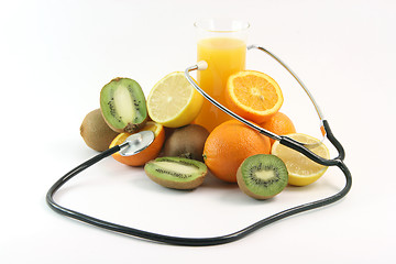 Image showing phonedoscope and juice