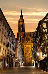 Image showing Notre Dame de Strasbourg